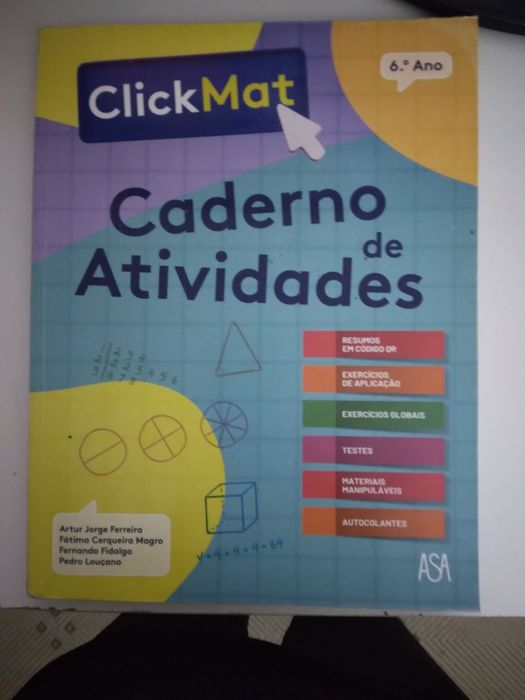 Caderno de atividades matematica 6 ano
