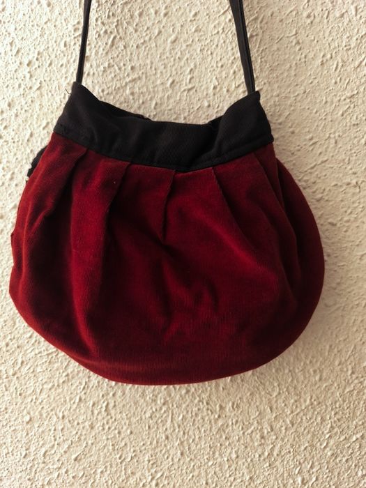 Noa Ecco. Mala bombazona e algodão. Linda. Cor de tijolo