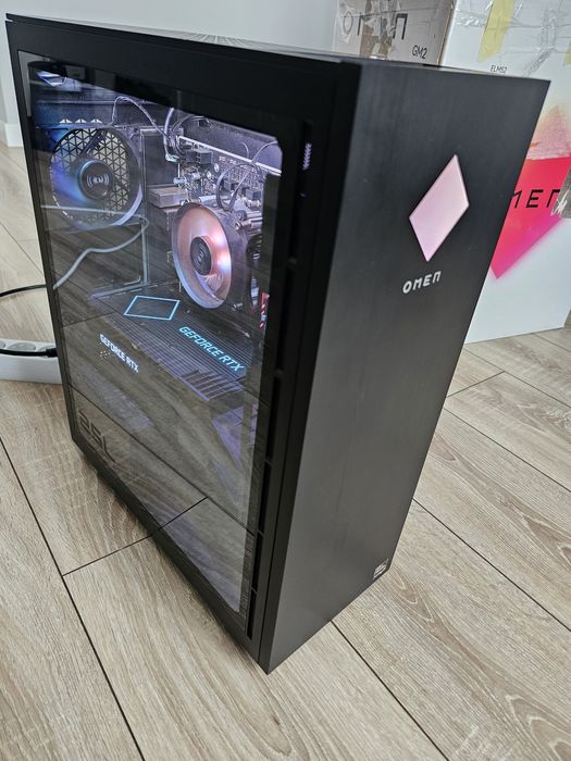Ігровий ПК HP OMEN 25L / Ryzen 7 5700G / RTX 3060 Ti / 16GB / SSD+HDD