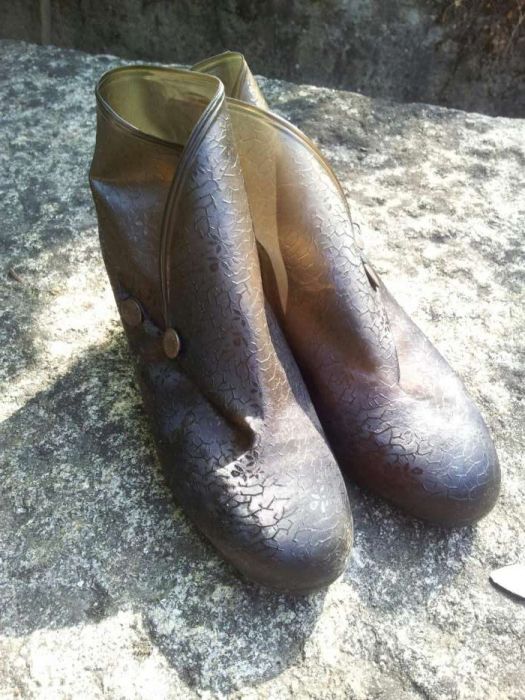 Botins de protecção de sapatos anos 40