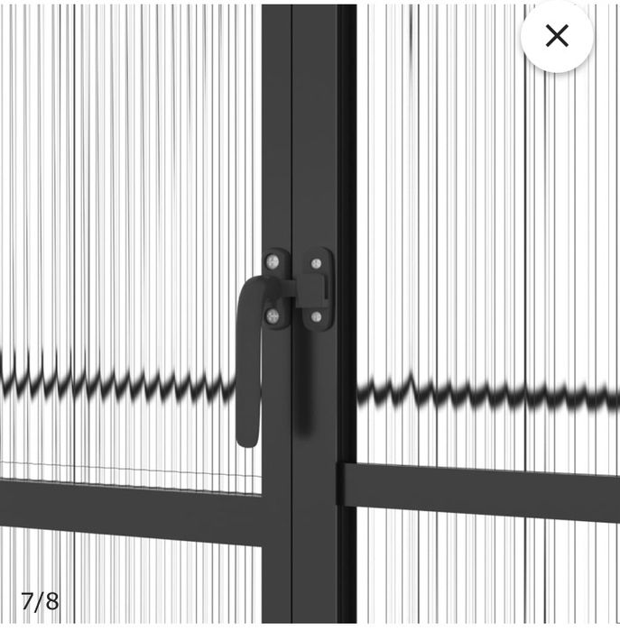 Szklarnia z ramą podstawy aluminium 3,3m2 NOWA