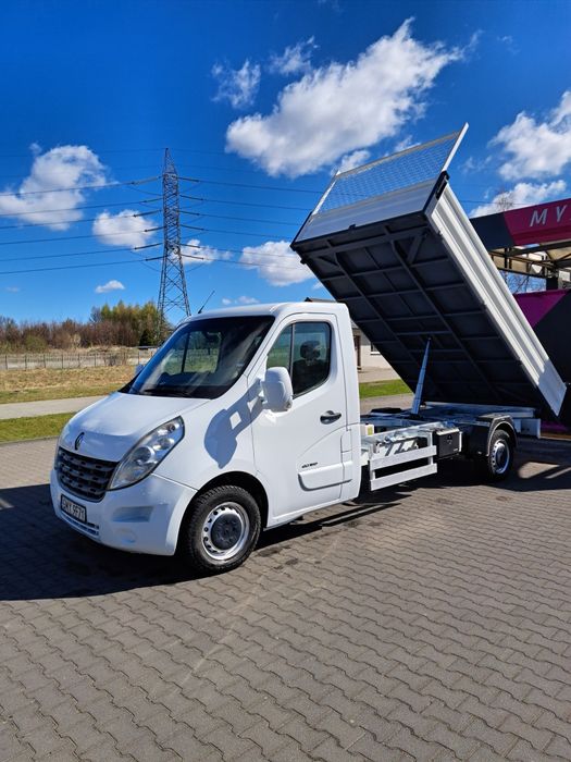 Wynajem auto  wywrotki, skrzyni,kiper na 3 strony  Renault Master 3,5t