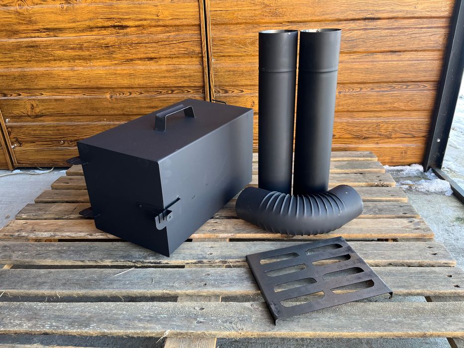 Palenisko do wędzarni, Piecyk do wędzarni RURY DYMNE 45CM ZESTAW!