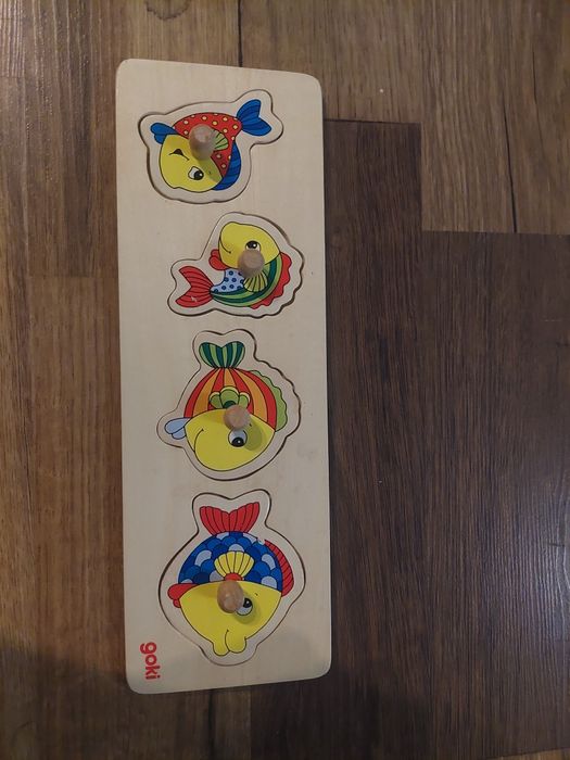 Układanka z uchwytami Goki