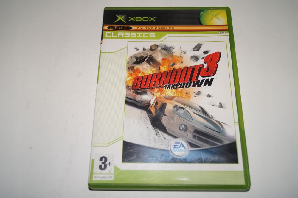 Gra Burnout 3 Takedown Microsoft Xbox