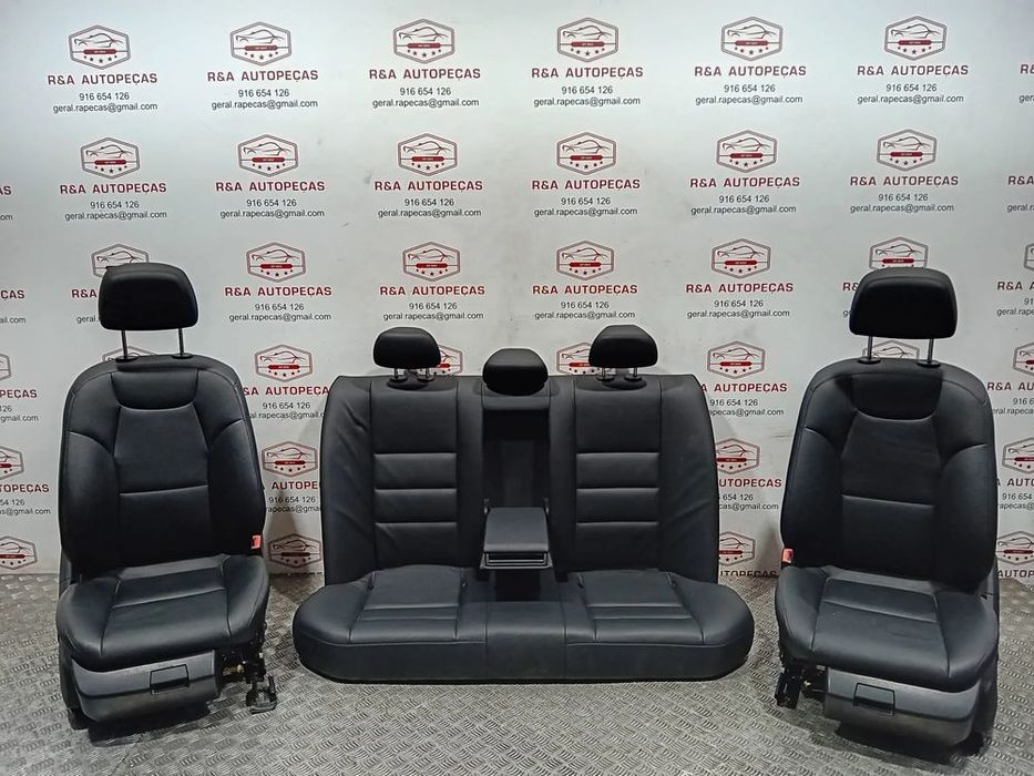 Conjunto de Bancos Elétricos Mercedes Class C W204 Sedan Carro em
