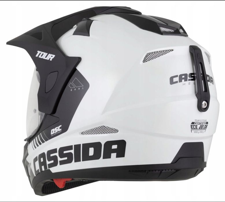 Kask Motocyklowy Cassida Tour turystyczny pod interkom XS-XXL