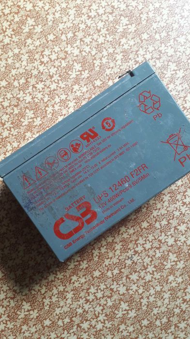 Аккумулятор AGM 12В 9Ачас 12V 9Ah