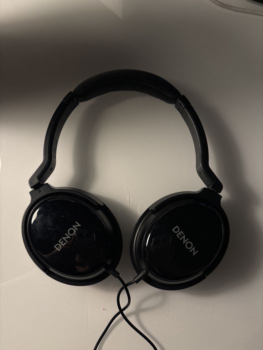 słuchawki na kablu marki denon oryginalne