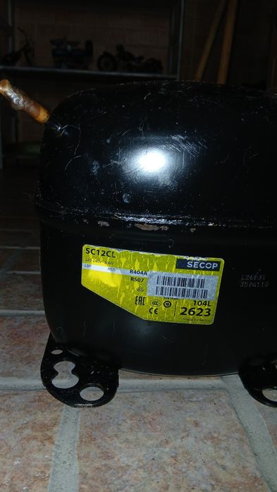 Motor de refrigeração de balcão de café