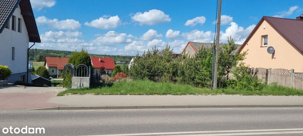 Działka pod zabudowę jednorodzinną i/lub usługę Kiełpino ul. Długa - Widok 4
