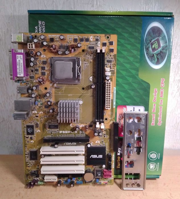 Материнки AsusP5GV-MX+Celeron 2,53GHz і AsusP5GPL-X SE+Pentium4 3,0GHz