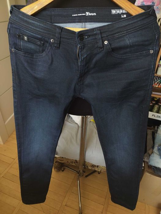 Джинсы Tom Taylor jeans Germany w30 stretch navy.