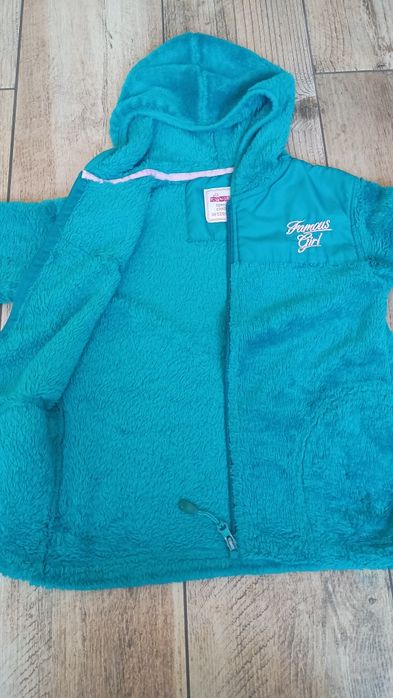 Bluza polarowa dziewczęca 128/134 YoungStyle