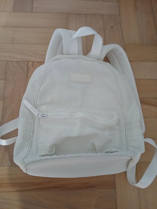 Consigned plecak mały biały