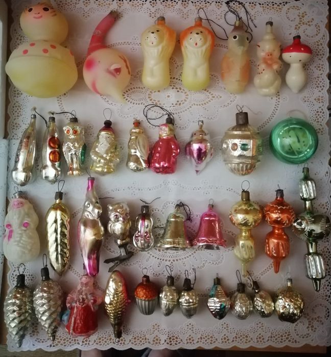 Елочная игрушка ссср. Ялинкові прикраси.
