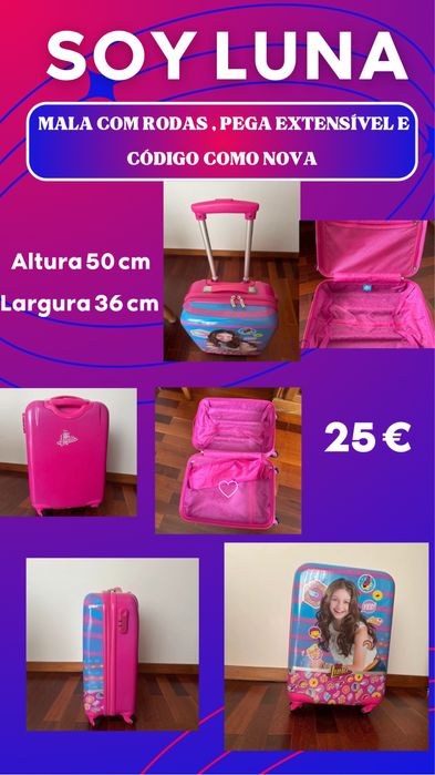 Mala de viagem Soy Luna