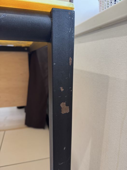 Скляний обідній стіл 110*70