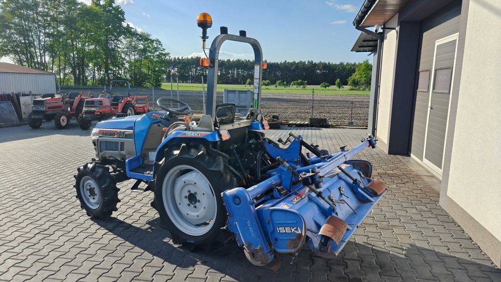Traktorek Iseki Sial Hunter 253 + Glebogryzarka