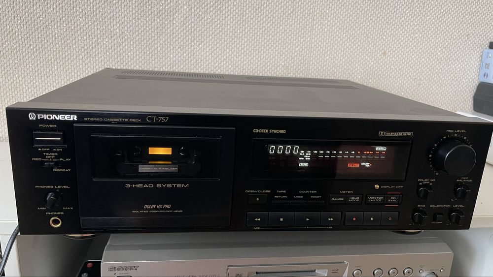 Pioneer CT-757 (tapedec )