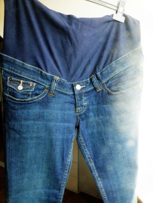 Spodnie Dżinsy ciążowe H&M Mama XXL, jak nowe