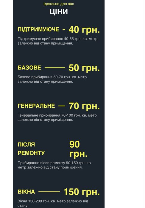 Професійний клінінг - Прибирання квартир та будинків
