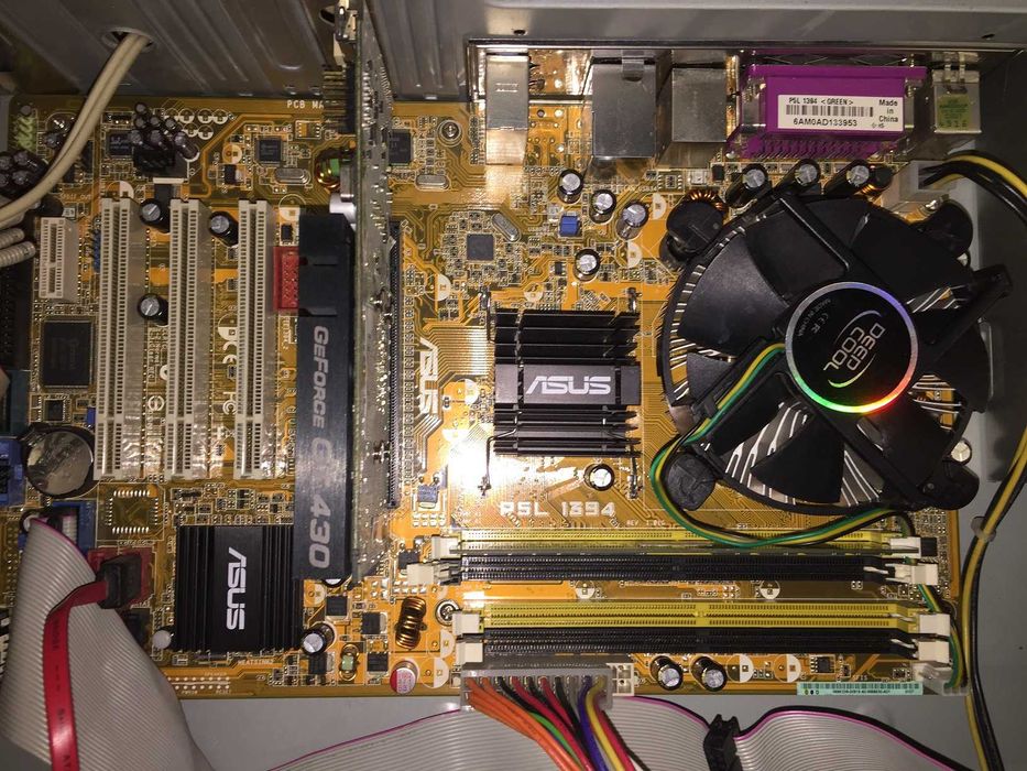 Asus P5L 1394, i945P (LGA775), + процессор и система охлаждения!