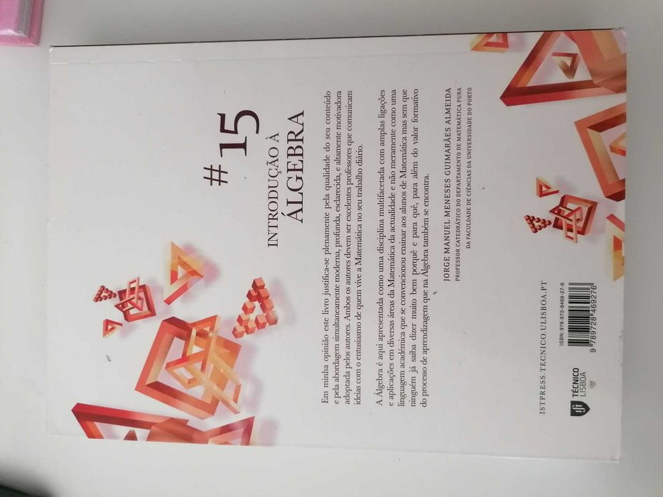Livro Introdução à álgebra