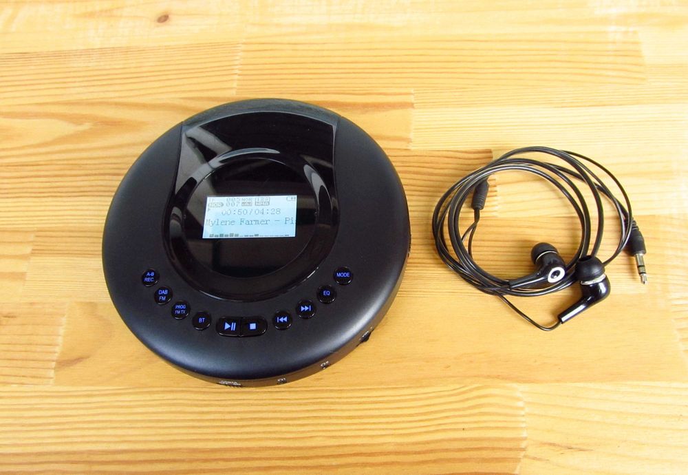 CD/МР3 медиаплеер RoHS CD523B Bluetooth FM DAB, 2000 мАч