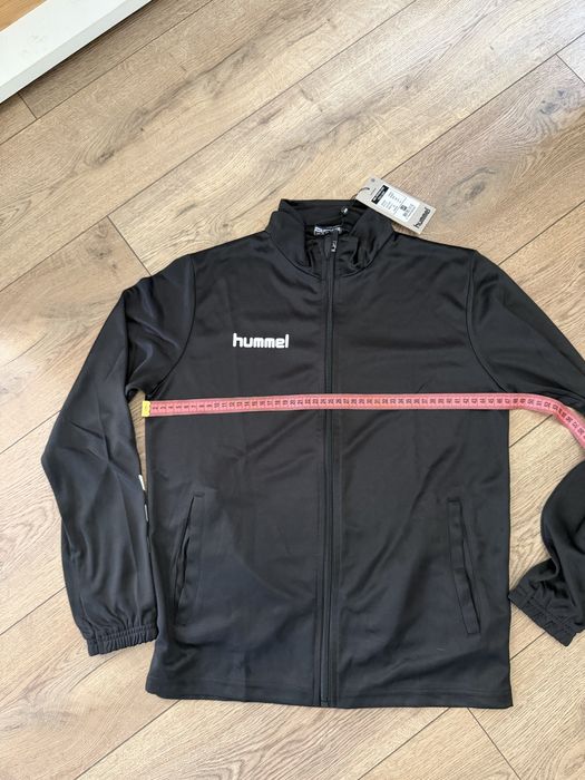 komplet Hummel spodnie i bluza 164 czarny