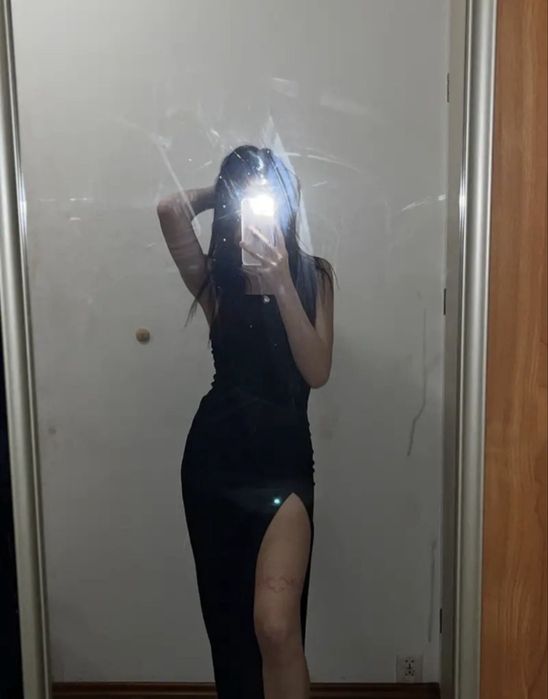 Плаття випускне/ вечірнє чорне