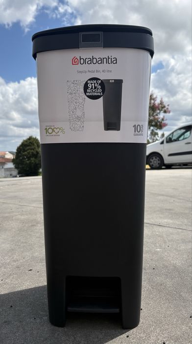 Caixote do lixo - Brabantia 40L - cor preta