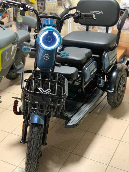 Електротрайк (трьоколісний електровелосипед)  FADA OLDі 2025