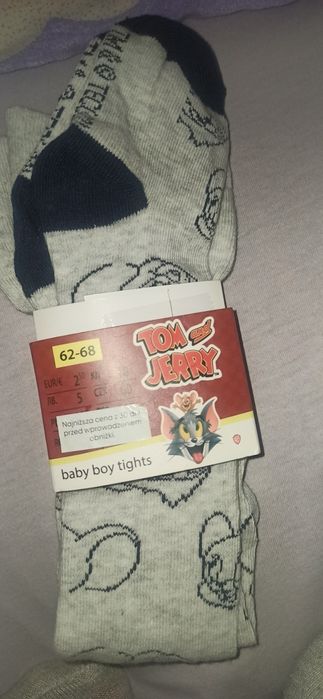Rajstopy niemowlece chłopięce 62-68