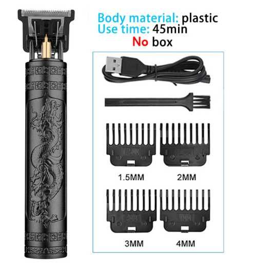 Máquina Profissional de Corte/Aparador de Cabelo e Barba a Bateria!