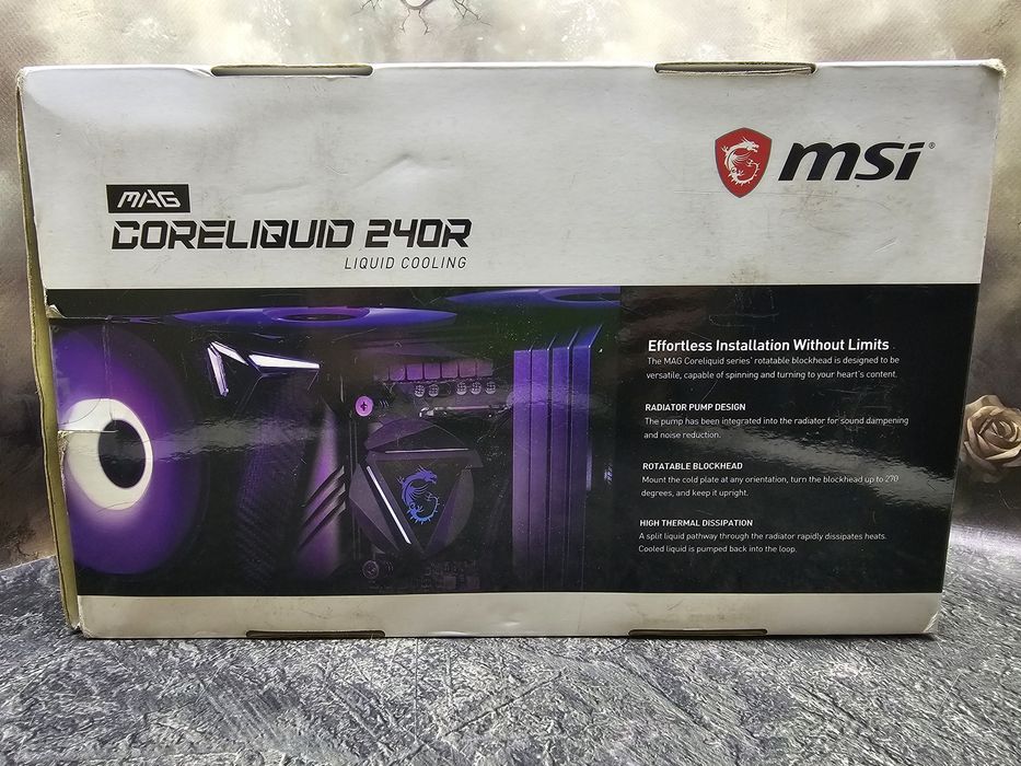 Система рідинного охолодження MSI MAG CoreLiquid 240R V2
