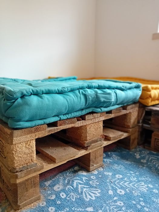 Almofadas para sofá de paletes