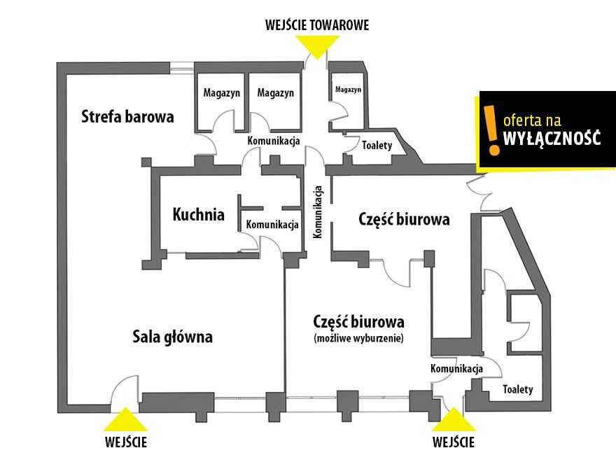 Lokal na wynajem Staszów ul. Legionów