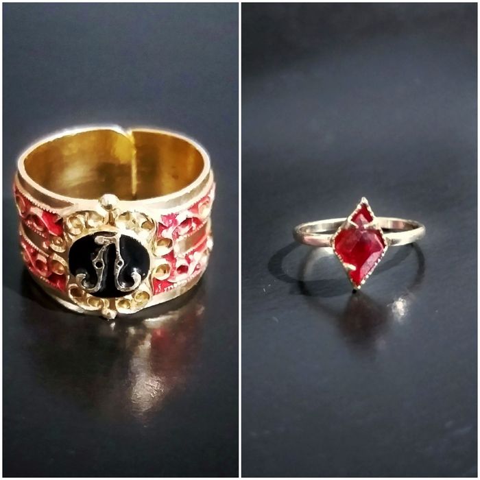 Детские колечки, винтаж, СССР