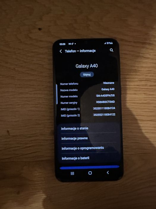 Samsung a 40  4/64gb