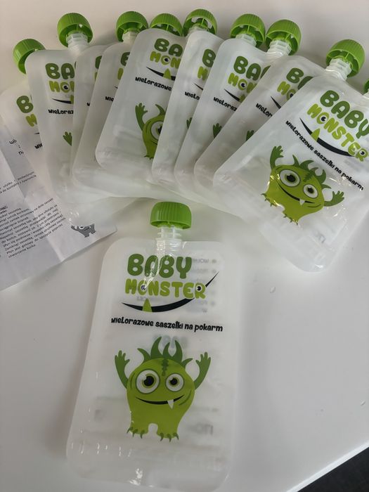 Baby Monster saszetki na pokarm