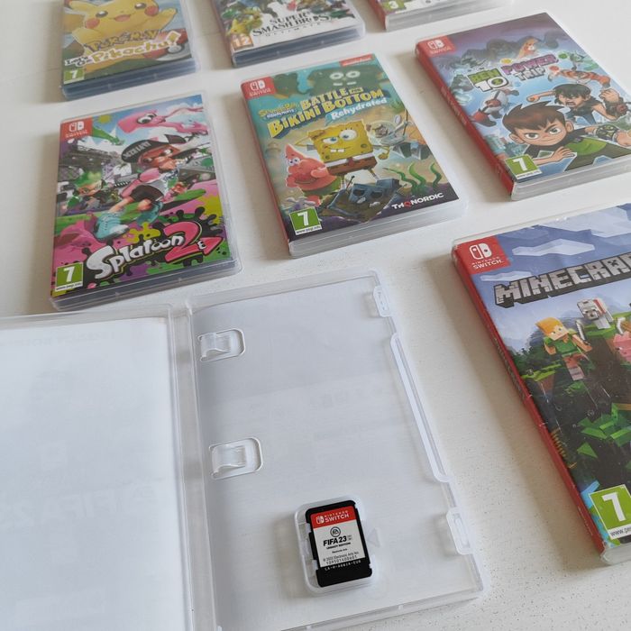 Gry Nintendo FIFA Minecraft splatoon2