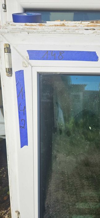 Okna pcv używane