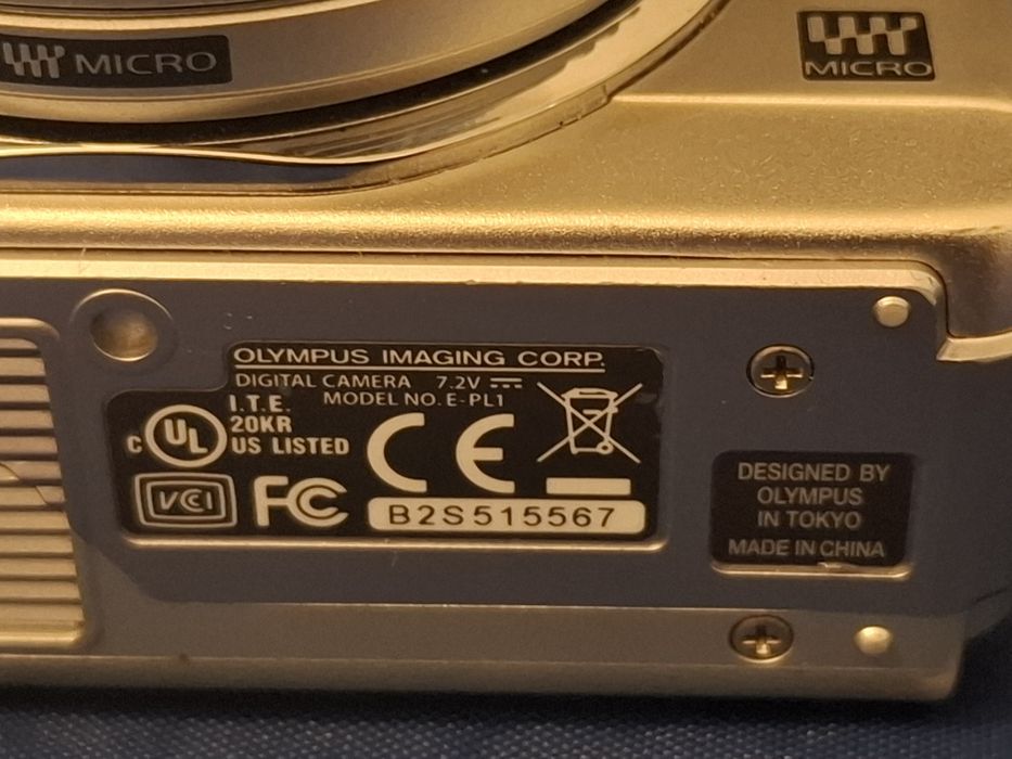 Câmara é uma Olympus PEN E-PL1