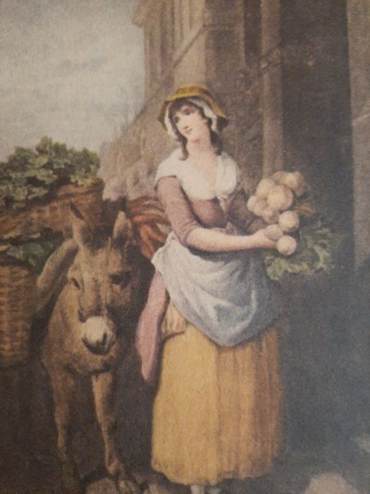 Gravura Carrots & Navets - Cries of London - Plate 13