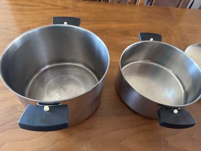 Conjunto de panela e tacho grandes da marca Celar