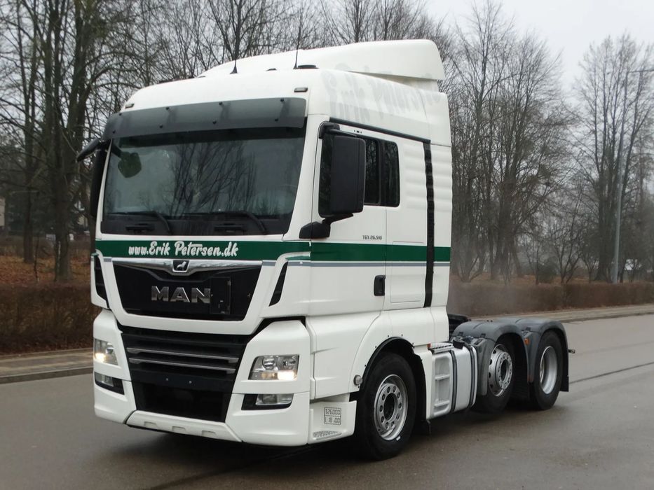 MAN TGX 26.510 6X2/2 BLS, serwisowany,  60 ton DMC, bezwypadkowy