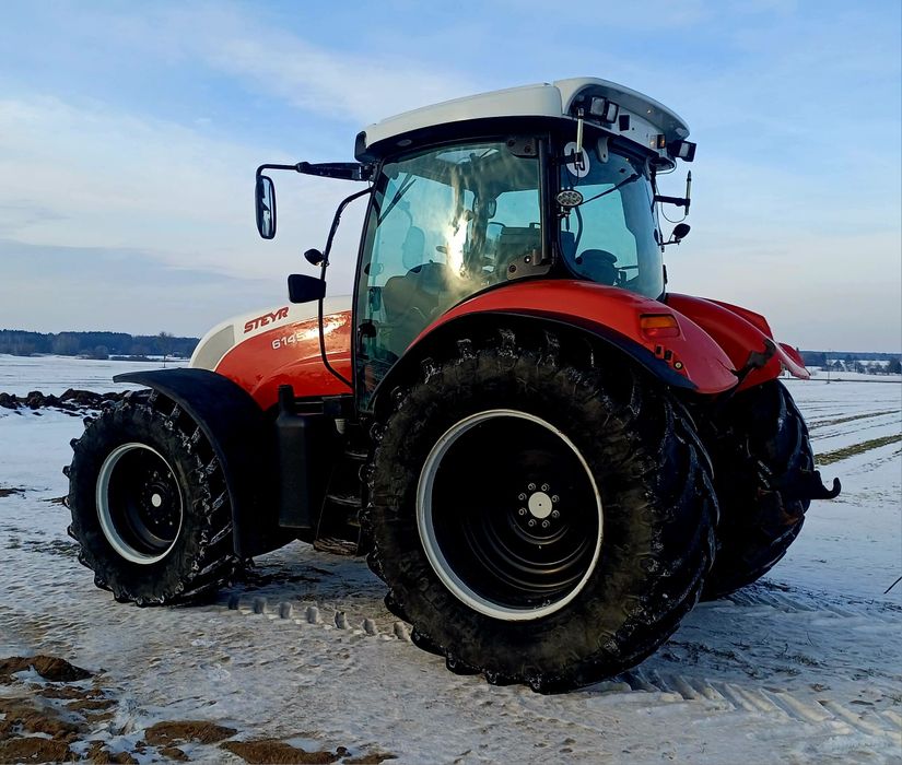 Steyr 6145 Profi Bardzo dobry stan Range Command Pneumatyka umowa case