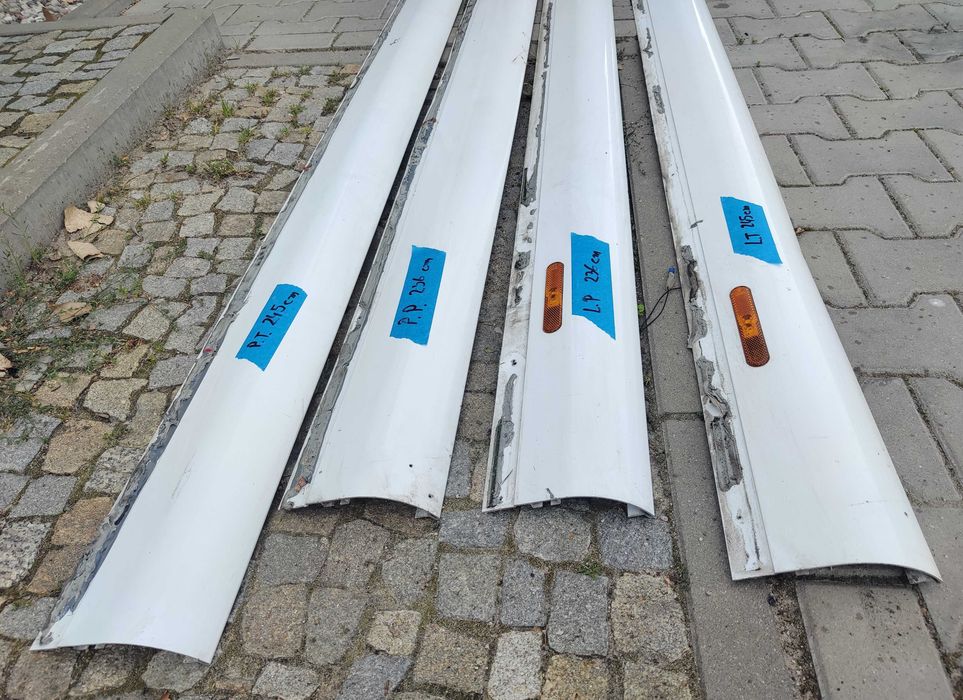 Przyczepa HOBBY listwa dolna fartuch profil aluminiowy częśći