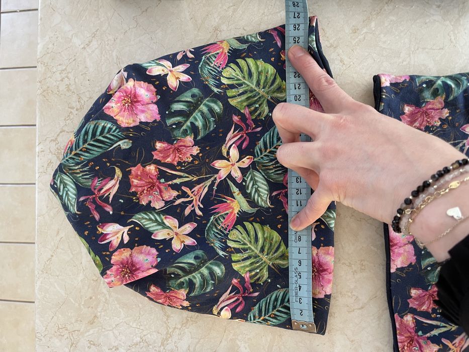 Komplety wiosenne czapka komin bawełniane 54 cm